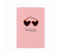 Hotchpotch Have a Spectacular Birthday Card with Iron-on Sunglasses Patch