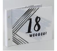 Hotchpotch Luxe Birthday Photo Album & Guest Book - 18 (Male)