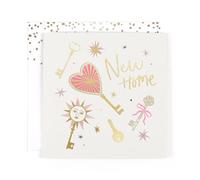 Hotchpotch New Home Luxury Foiled Greetings Card, 6 X 6 Inches