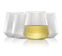 hotder Tritan Plastic Wine Glasses, Unbreakable Camping Glasses 355ML/12oz, Reusable BPA-Free Dishwasher-Safe for Red/White/Coktail,Picnic Outdoor Indoor Use