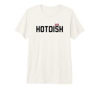 Hotdish Helmet Minnesota Funny Midwestern Food Joke Premium T-Shirt