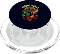 Hotdogsaurus T-Rex BBQ Grilling Funny Dinosaur Hot-Dog Lover PopSockets PopGrip for MagSafe
