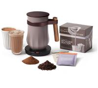 Hotel Chocolat All-New Velvetiser Drinking Chocolate Machine - Pebble, Brown,Silver/Grey
