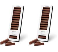 Hotel Chocolat Caramel Milk Chocolate Batons - 15 Chocolate Sticks, 120g - Chocolate Gifts - Designed To Taste And Share (Pack of 2)