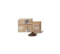 Hotel Chocolat Caramel Mocha Latte Hot Chocolate Sachets - Luxury Chocolate Flakes - Pack of 10 Single-Serve Sachets, 310g - Suitable for Vegetarians