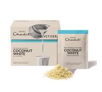 Hotel Chocolat Coconut-White Hot Chocolate Sachets - Luxury Chocolate Flakes - P