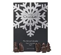 Hotel Chocolat - Dark Chocolate Advent Calendar, 125g - Filled With 24 Festive Sculptures - Christmas Gifts