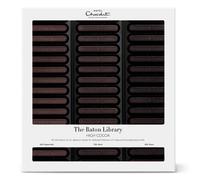 Hotel Chocolat Dark Chocolate Baton Library - 45 High-Cacao Chocolates, 365g - Chocolate Box - Suitable for Vegetarians - Gifts For Birthday, Thank Y