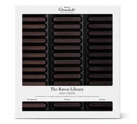 Hotel Chocolat Dark Chocolate Baton Library - 45 High-Cacao Chocolates, 365g - Chocolate Box - Suitable for Vegetarians - Gifts For Birthday, Thank You, Congratulations, Anniversary