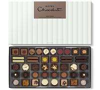 Hotel Chocolat Everything Luxe Box - 40 Milk, White and Dark Chocolates, 525g - Chocolate Gift Box for Birthday, Thank You, Anniversary