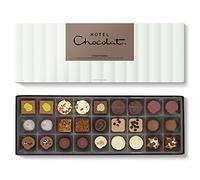Hotel Chocolat Everything Sleekster - Chocolate Gift Box, 355g - Milk, White & Dark Chocolates Ideal for Birthday, Thank You, Mother's day, Easter - Gifts For Her & Him