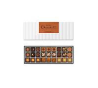 Hotel Chocolat Exquisitely Nutty Sleekster - 27 Alcohol-Free Pralines & Nut Chocolates, 295g - Suitable For Vegetarians - Gifts For Birthday, Thank You, Congratulations, Anniversary
