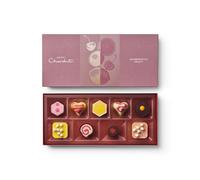Hotel Chocolat Exuberantly Fruity 9-Piece Boxed Selection, 115g - Chocolate Gift