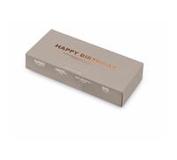 Hotel Chocolat Happy Birthday Pocket Selection - 8 Of Our Bestselling Alcohol-Free Chocolates, 100g