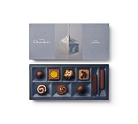 Hotel Chocolat Milk Devotee 9-Piece Boxed Selection, 99g - Chocolate Gift Box For Birthday, Anniversary