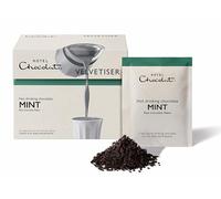 Hotel Chocolat Mint Hot Chocolate Sachets - Luxury Chocolate Flakes - Pack of 10 Single-Serve Sachets, 310g - Suitable for Vegetarians & Vegans