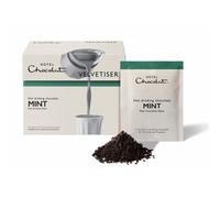 Hotel Chocolat Mint Hot Chocolate Sachets - Luxury Chocolate Flakes - Pack of 10 Single-Serve Sachets, 310g - Suitable for Vegetarians & Vegans