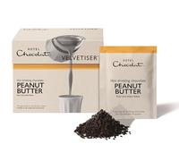 Hotel Chocolat Peanut Butter Hot Chocolate Sachets - Luxury Chocolate Flakes - Pack of 10 Single-Serve Sachets, 310g - Suitable for Vegetarians