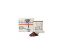 Hotel Chocolat Salted Caramel & Clementine Hot Chocolate Sachets - Luxury Chocolate Flakes - Pack of 10 Single-Serve Sachets, 310g - Suitable for Veg