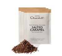 Hotel Chocolat Salted Caramel Hot Chocolate Sachets - Luxury Chocolate Flakes - Pack of 20 Single-Serve Sachets, 700g - Made To Pair With The Velvetiser - Serve Hot or Iced
