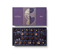 Hotel Chocolat Serious Dark Fix 29-Piece Boxed Selection, 310g - Chocolate Gift Box For Birthday, Anniversary, Thank You