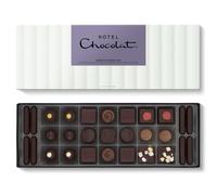 Hotel Chocolat Serious Dark Fix Sleekster - 29 High-Cacao Dark Chocolates, 305g - Suitable for Vegetarians - Chocolate Gifts For Birthday, Thank You, Congratulations, Anniversary