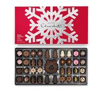 Hotel Chocolat - The Classic Christmas Luxe Box - 37 Classic And Christmas Chocolates, 445g - Chocolate Box - Christmas Gifts