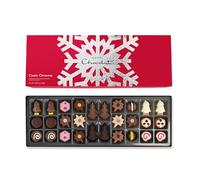 Hotel Chocolat - The Classic Christmas Sleekster - 28 Classic And Christmas Chocolates, 320g - Chocolate Box - Christmas Gifts