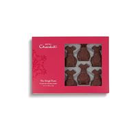 Hotel Chocolat - The Sleigh Team - 10 Solid Milk Chocolate Reindeer, 110g - Chocolate Box - Christmas Gifts - Gifts For Her And Him
