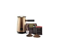 Hotel Chocolat Velvetiser Hot Chocolate Machine Complete Starter Kit, Copper