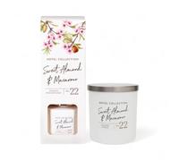 Hotel Cōllection - Aldi No22 Sweet Almond & Macaroon Reed Diffuser and Candle set -100ml/300g