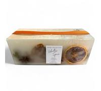 Hotel - Collection - Aldi | Winter Spice - Handmade Inclusion Candle | Orange,Cinnamon & Clove | 1100g - Slight Uneven Edged That no Way Effects Final Look of Candle.