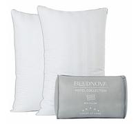 Hotel Collection Fluffy Bed Pillows Standard Size Set of 2- Down Alternative Pillow-Best Soft Pillows for Sleeping-Pillows for Side,Back and Stomach Sleepers-Relief Neck Pain - 20x26 in