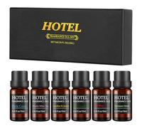 Hotel Collection Luxury Diffuser Oils Set for Diffusers, Fragrance, Scents for Candle Making, Soap (6 * 10ML Set01)