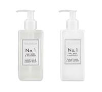 Hotel Collection Luxury No 1 Lime Basil & Mandarin Body Wash & Hand Lotion Set | 250ml x 2