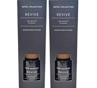 Hotel Collection REVIVE Rose Geranium Reed Diffuser, 100ml, Pack of 2