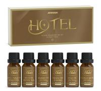 Hotel Diffuser Oils Gift Set - ARVIDSSON Hotel Essential Oils for Diffuser, Luxury Fragrance Oil Set - Inspired by 5 Star Hotels Including Hilton, Four Season and More Scents, Gift for Women and Men