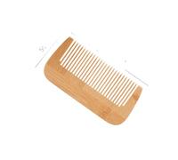 Hotel Disposable Bamboo Wooden Comb, Fine Tooth Combs For Men Women, Anti-Static Wood Combs, Natural Bamboo Comb, Family Of HairComb For Straight Hair, Curly Hair