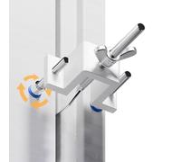 Hotel Door Lock, Portable Security Latch, 3.94 Inches Heavy Duty No Drill Privacy Blocker, Security Device for Bedrooms, Hotels, Students, Women, Children, Garage, House