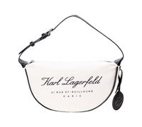 Hotel Halfmoon Small Bag - female - Karl Lagerfeld - Shoulder Bags - White - ONE SIZE - Bags ONE SIZE