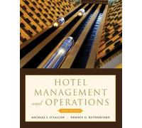 Hotel Management and Operations by O'Fallon, Michael J. Published by Wiley 5th (fifth) edition (2010) Paperback