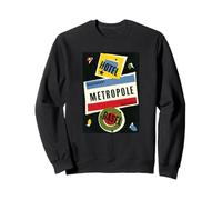 Hotel Metropole Basel - Vintage Swiss Travel Design Sweatshirt