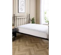 Hotel Pure Luxury 4 Star Fitted Sheet in White | Size: Super King Fitted Hotel Pure Luxury White Super King Fitted