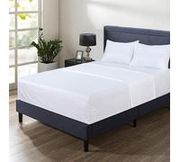 Hotel Quality AUSA Luxurious, Comfy & Soft Combed Cotton Fitted Sheet Extra Deep 12-inch (30cm) with Strong Elastic to Fit Perfectly Around Your Mattress (White, Small Double (4ft))