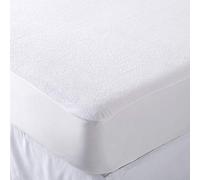 Hotel Quality Terry Towelling Waterproof Pair Of Pillow Protector Cover With Zip - Pillow Protector Pair Size 50x75cm