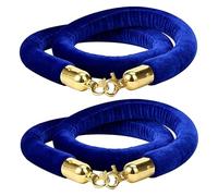 Hotel Retractable Barrier Rope Red9ft/274cm Blue Crowd Control Stanchion Rope for Event Queue Management Durable and Stylish Barrier Solution