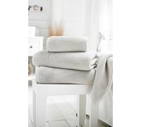 Hotel Spa Palazzo Deluxe Cotton Towels Deyongs Silver Bath Sheet