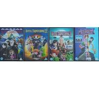HOTEL TRANSYLVANIA 1-4 COMPLETE COLLECTION / 1. HOTEL TRANSYLVANIA / 2. HOTEL TRANSYLVANIA 2 / 3. HOTEL TRANSYLVANIA 3 / 4. TRANSFORMANIA = ULTIMATE 4 x DVD UK SET