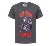 Hotel Transylvania Boy's Short Sleeved T-Shirt | Grey | Official Merch | Size: 7-8 Years Hotel Transylvania Grey 7-8 Years