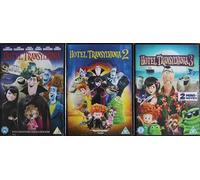 HOTEL TRANSYLVANIA TRILOGY 1-3 COMPLETE UK COLLECTION + MINI-MOVIES = DVD COLLECTION